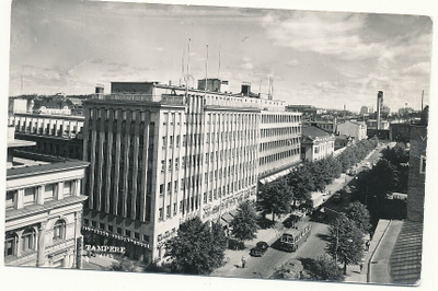 TAMPERE, HÄMEENKATU - kulk. 1960