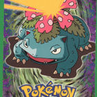 Pokémon Venusaur #03 1999 Topps Pokémon TV Animation s1 - pikkukuva 1