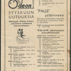 SIKERMÄ PALLEN PARHAITA REVYYLAULUJA - lauluvihko no 5 1939 - pikkukuva 2