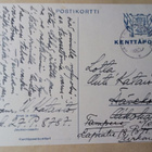 Partio lumipuvuissa hiihtää maastoon, Kenttäpostia p. 1940 - pikkukuva 2