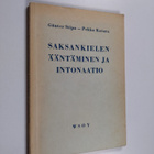 Pekka Katara ym. : Saksankielen ääntäminen ja intonaatio - pikkukuva 1