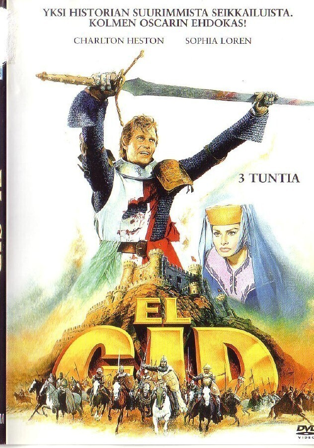 dvd, El Cid (Charlton Heston, Sophia Loren) [draama, toimint