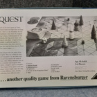 QUEST LAUTTAPELI. 1984 RAVENSBURGER (suomenkieliset ohjeet) - pikkukuva 2