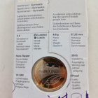 Suomi 5 Euro 2015 Voimistelu PROOF Alkup Pakkaus - pikkukuva 2