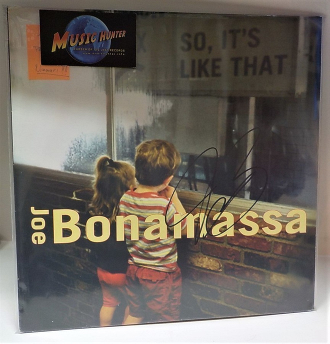 JOE BONAMASSA - SO IT'S LIKE THAT UUSI LP + NIMMARI