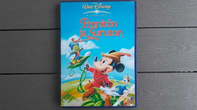 DVD: Pennitön ja Suruton (Disney Klassikot 1947/?)