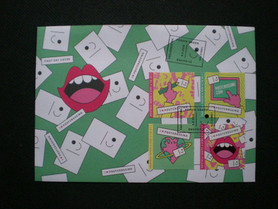 FDC Postcrossing 9.9.2013 - LaPe V104