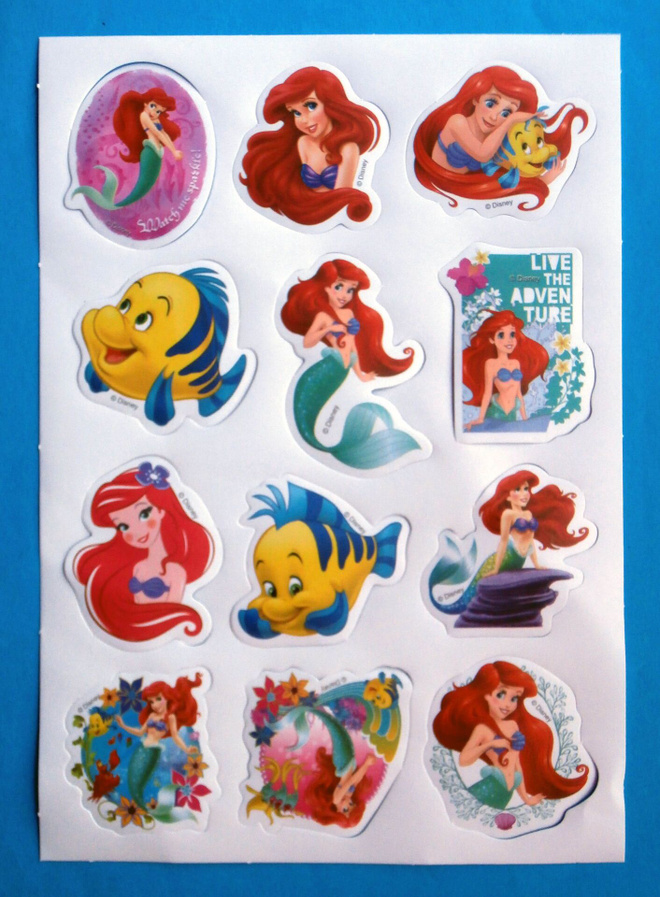 Disneyn Merenneito tarroja lista 12 kpl - 1.