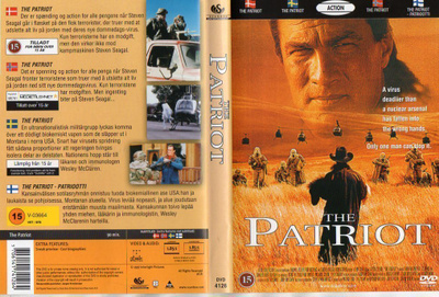 Patriootti (3 975) K -FI- DVD nordic, steven seagal 1997