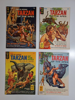 Tarzan Gold Key 1966 1967