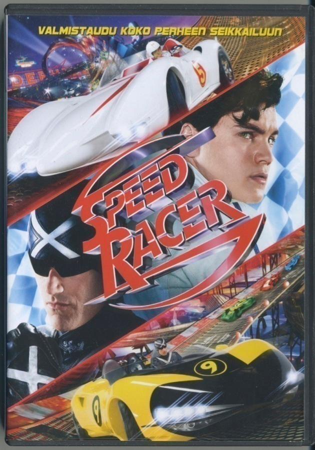 Wachowskit: SPEED RACER – Suomalainen DVD 2008, Emile Hirsch