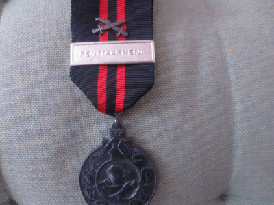 Talvisotamitali soljella  Kenttäarmeija