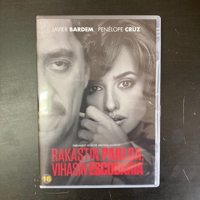 Rakastin Pabloa, vihasin Escobaria DVD