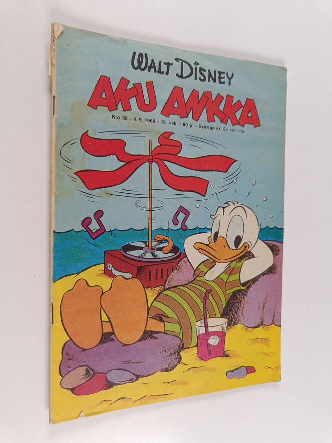 Walt Disney : Aku Ankka 36/1968
