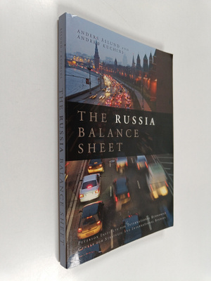 Anders Åslund : The Russia balance sheet