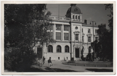 Oulu Kaupungintalo 50-luku mv-kortti