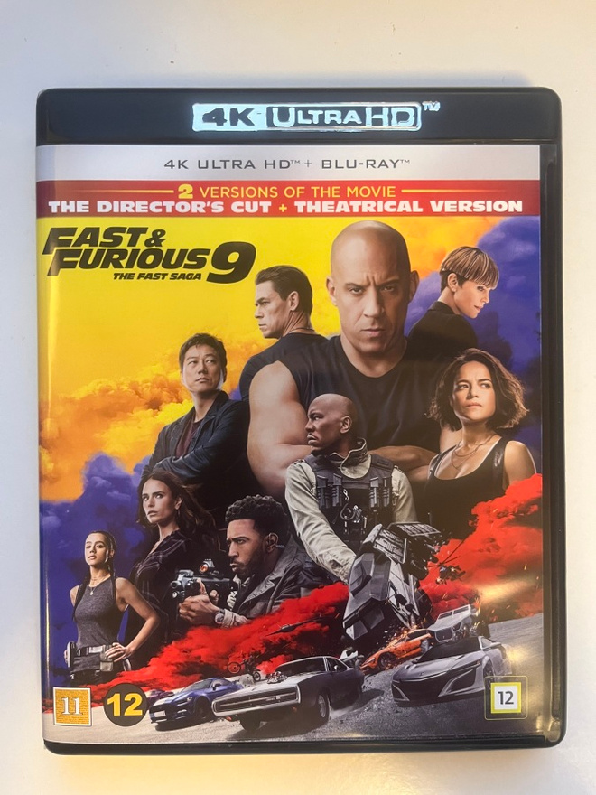 Fast & Furious 9 - The Fast Saga (4K Ultra HD + Blu-ray)