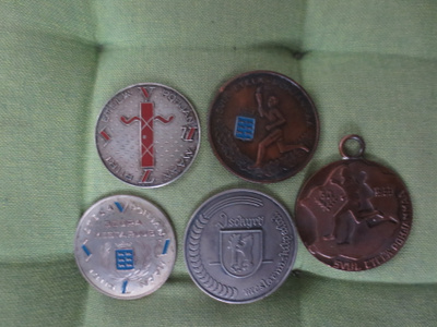 Urheilu Mitaleita 5 Kpl