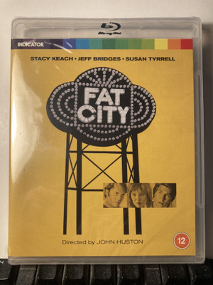 FAT CITY, BluRay, Huston, Keach, Bridges, Tyrrell, muoveissa