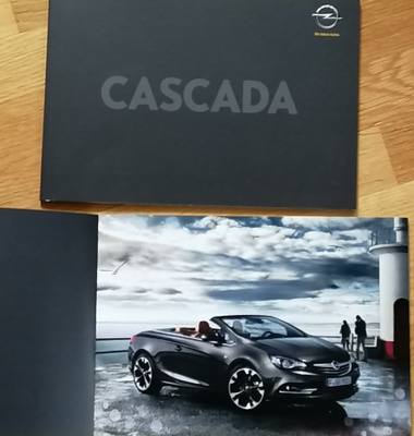 2014 Opel Cascada esite - KUIN UUSI - suom - 54 sivua