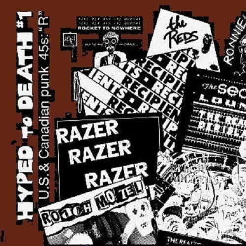 HYPED TO DEATH #1 kokoelma 1975-1984 usa & canada