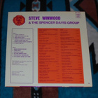 STEVE WINWOOD & THE SPENCER DAVIS GROUP s/t ~ LP - pikkukuva 2