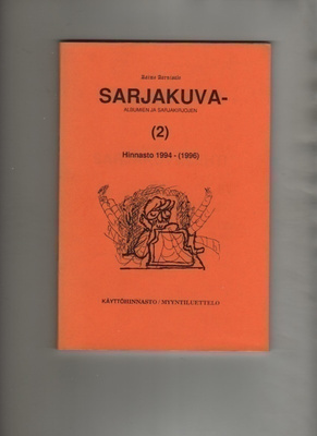 Sarjakuva-albumien ja sarjakirjojen hinnasto (2) 1994-(1996)