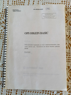 Opi oikein basic