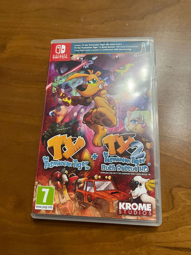 Ty The Tasmanian Tiger HD 1 & 2 - Switch