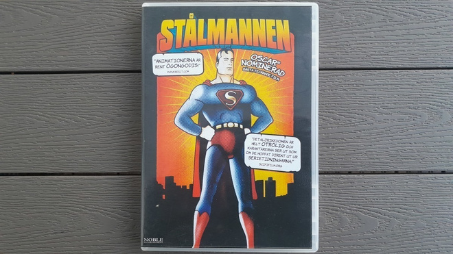 DVD: Superman / Teräsmies / Stålmannen piirretty (1941/2007)