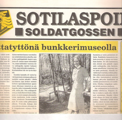 Sotilaspoika, lehdet, 3 kpl. , 3 ja 4 / 1999 ja  1 / 2000.