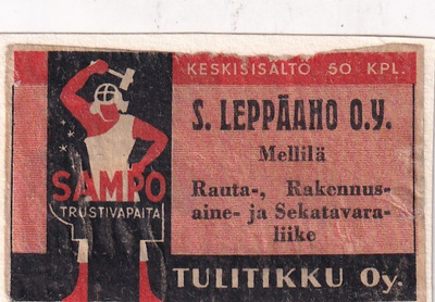 Mellilä. S. Leppäaho O.Y., Sampo       s1