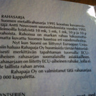 Rahapajan vuosisarja / Rahasarja 1995 I ECU - pikkukuva 4