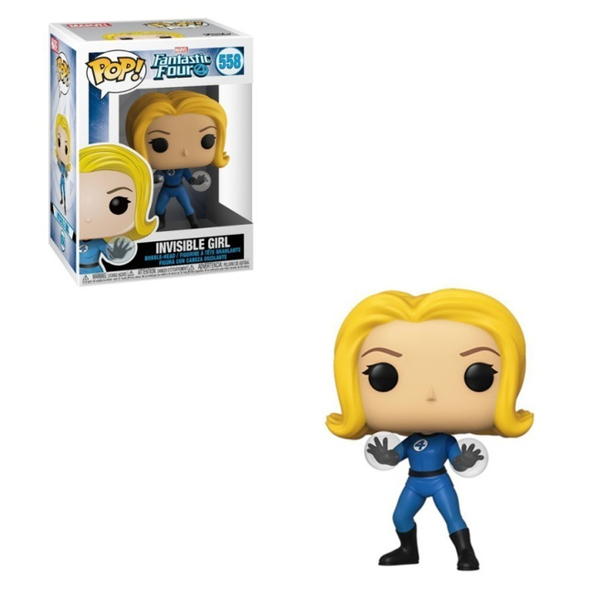 POP MARVEL 558 FANTASTIC FOUR	(59 437)	invisible girl,  bobb