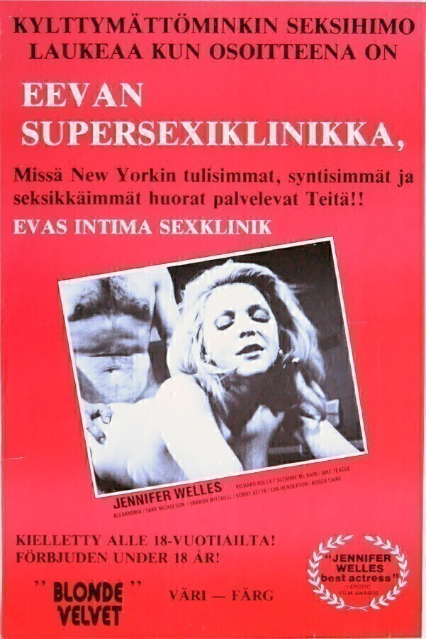 Elokuvajuliste: Eevan supersexiklinikka (K-18)