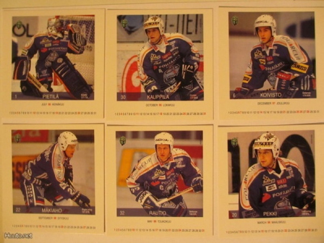 Tom Koivisto HPK Adbox Hockey Box 1997-98