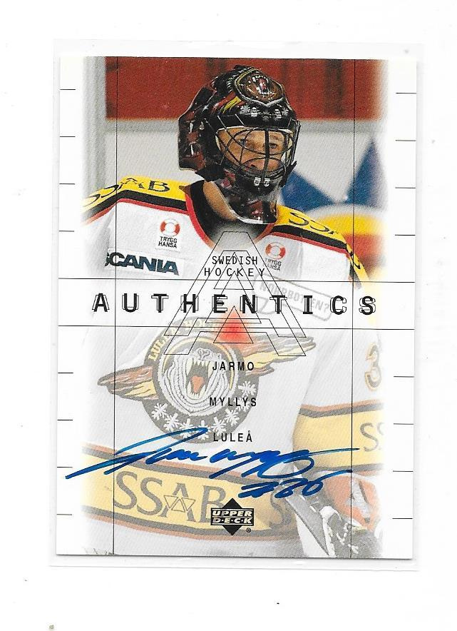 2000 SWE UD Signatures #JM Jarmo Myllys Luleå HF Nimmari
