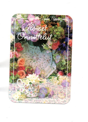 °°ILOISET ONNITTELUT°° - KORTTI / KARTO (Lady Flowers)