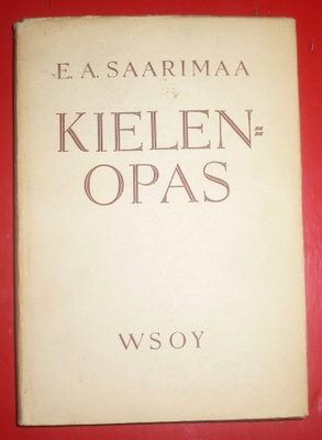 E. A.Saarimaa : Kielenopas  1947 1.p.