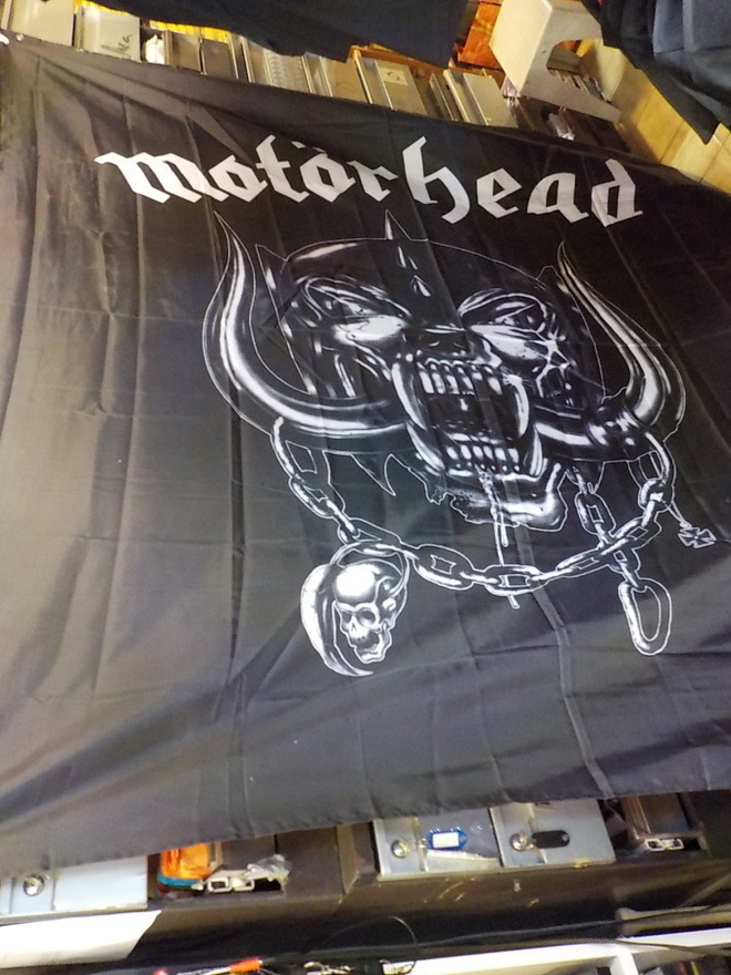 MOTÖRHEAD 180x200 CM UUSI SUIHKUVERHO