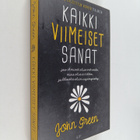 John Green : Kaikki viimeiset sanat - pikkukuva 1