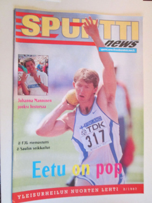SPURTTI news LEHTI 2 / 1997 SISÄLTÖSIVUT 3 JA 4