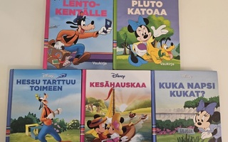 5 kpl Disney-satukirjoja yhteensä 8 EUR (tai 2 EUR / kpl)