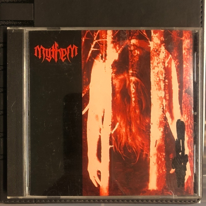 MYTHEM - Mythem  Private pressing death metal cd-ep.
