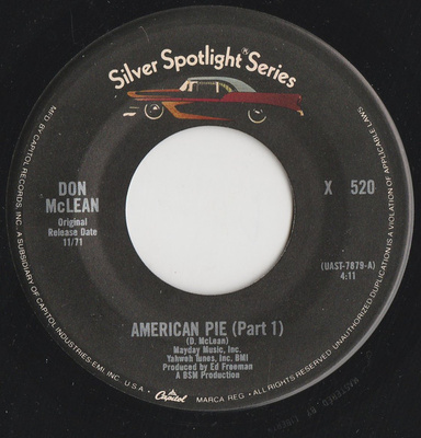DON McLEAN - AMERICAN PIE