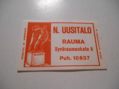 TT Etiketti N.uusitalo Rauma