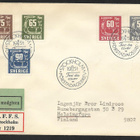 Ruotsi - Hällristningar 1954 FDC (Fac. 458,460,461,463,465) - pikkukuva 1