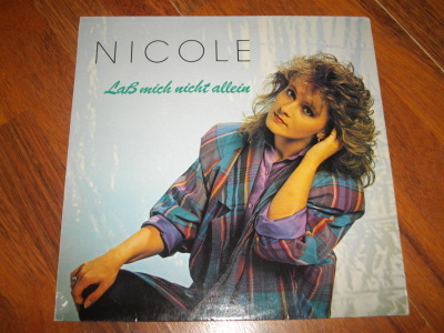 Nicole - Lass mich nicht allein - LP 1986 Ger pop EX