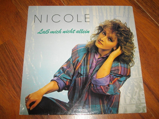 Nicole - Lass mich nicht allein - LP 1986 Ger pop EX