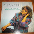 Nicole - Lass mich nicht allein - LP 1986 Ger pop EX - pikkukuva 1
